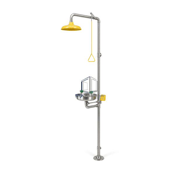 Combination Eyewash and Safety Shower main product view