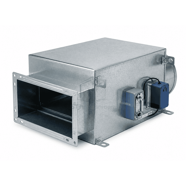 Opposite-side full view of single-duct constant air volume terminal unit