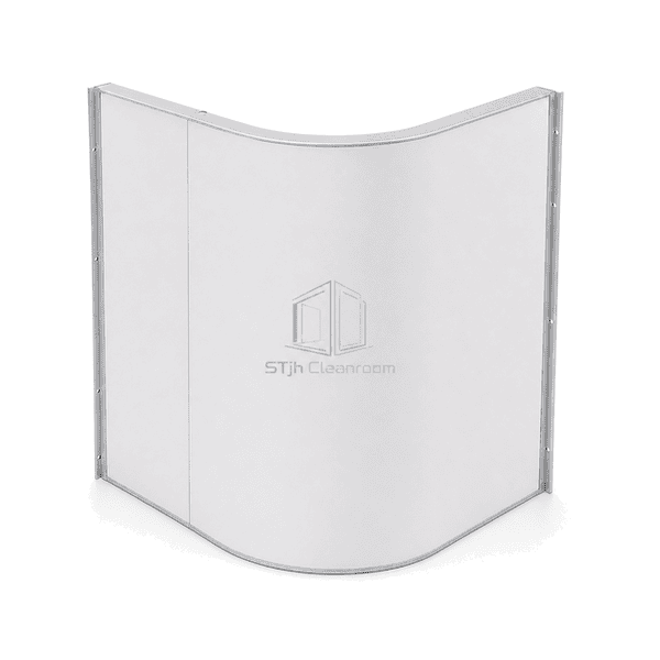 Curved Cleanroom Wall Panel main product view