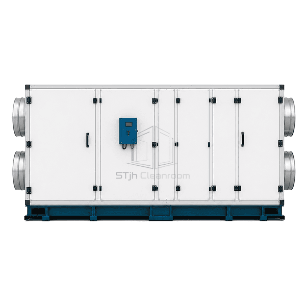 Front service view of a cleanroom dedicated outdoor air system