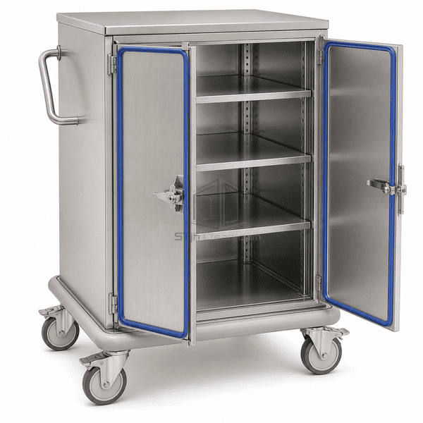 Enclosed Material Transfer Cart main product view