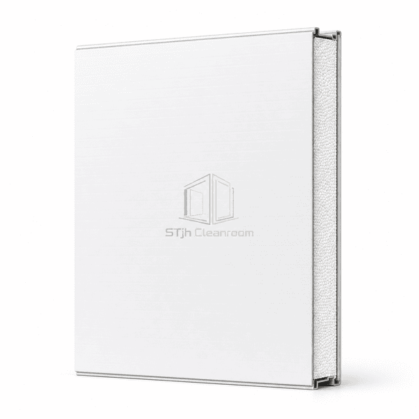 Upright EPS cleanroom wall panel