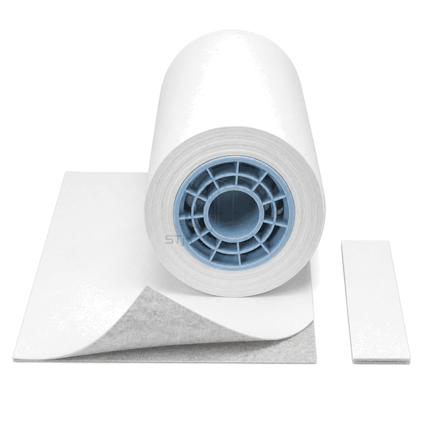 Cutaway showing thin ePTFE membrane on support web