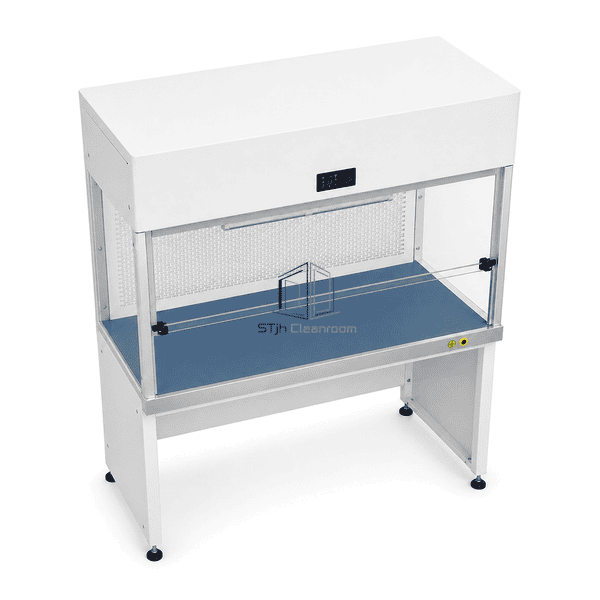 Top-oblique view of the static-dissipative electronics work surface