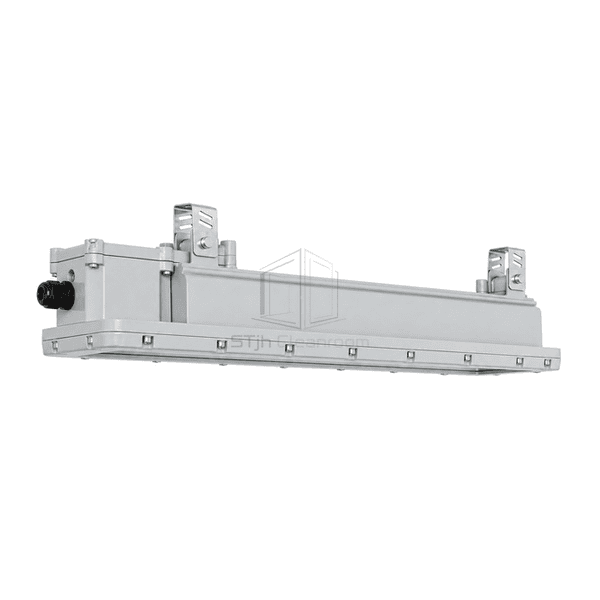 Side view showing the segregated driver and terminal chambers