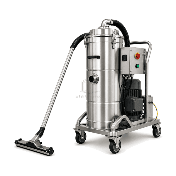 Complete explosion-proof vacuum with conductive tools arranged horizontally