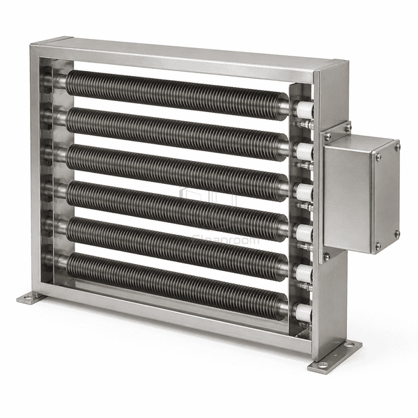 Finned-Tubular Electric Air Heater main product view