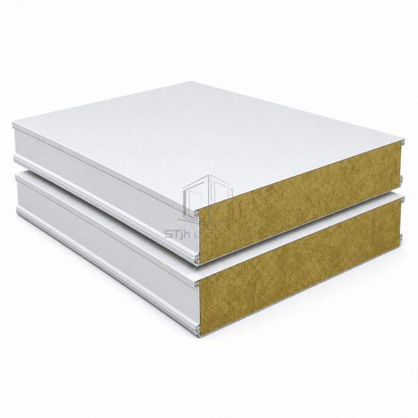 Fire-Rated Rock Wool Cleanroom Panel main product view