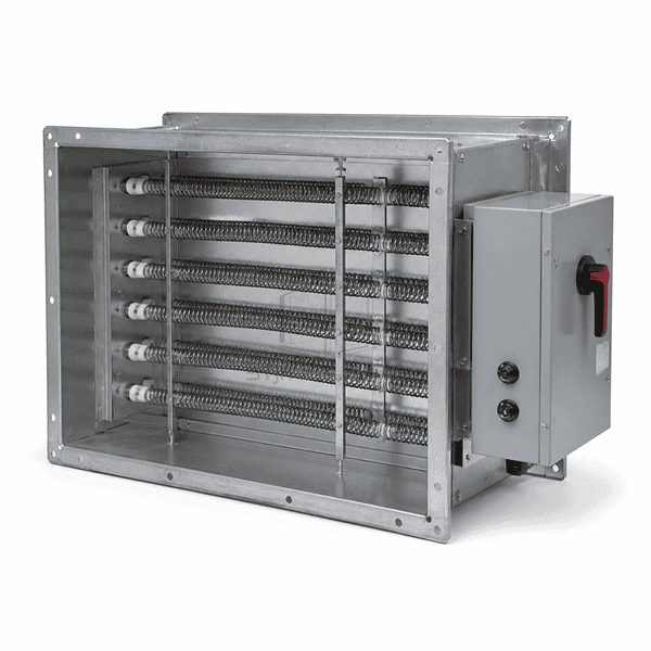 Flanged Duct Electric Heater main product view