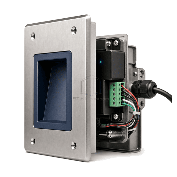 Foot switch internal sensor module terminal and wiring construction