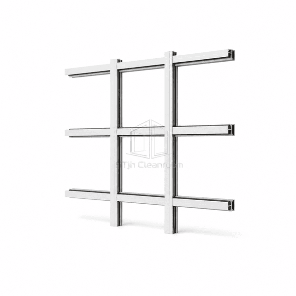 Side profile showing the steel tee body, aluminum cap and foam gasket