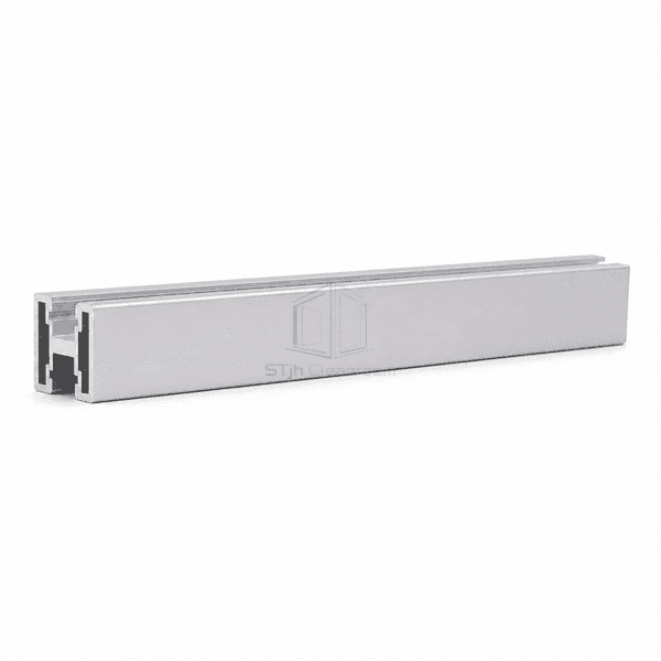 Horizontal full-length aluminum H profile for modular cleanroom panels