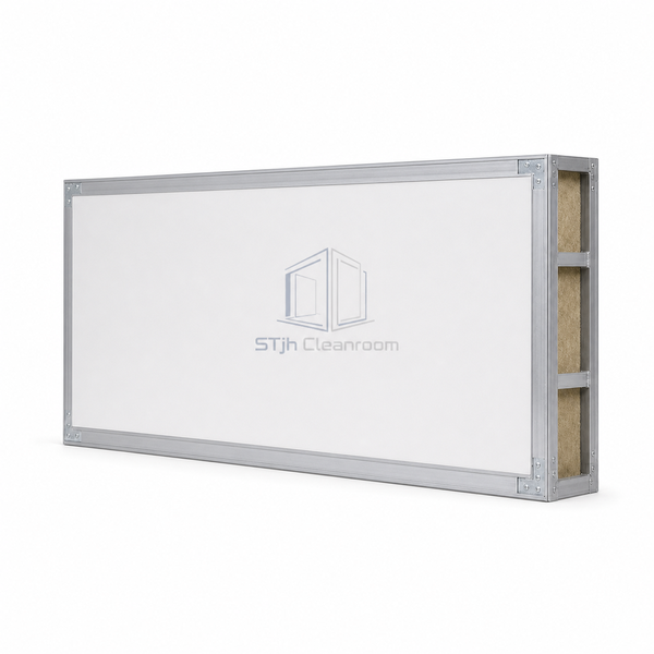 Handmade cleanroom panel horizontal full view