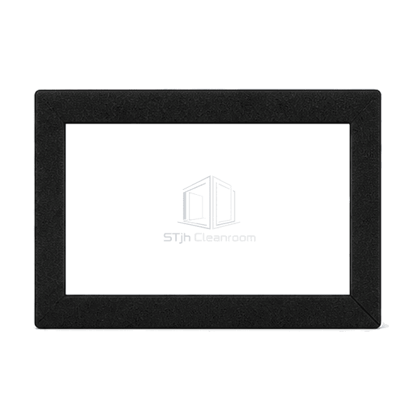 Front rectangular view of continuous HEPA gasket
