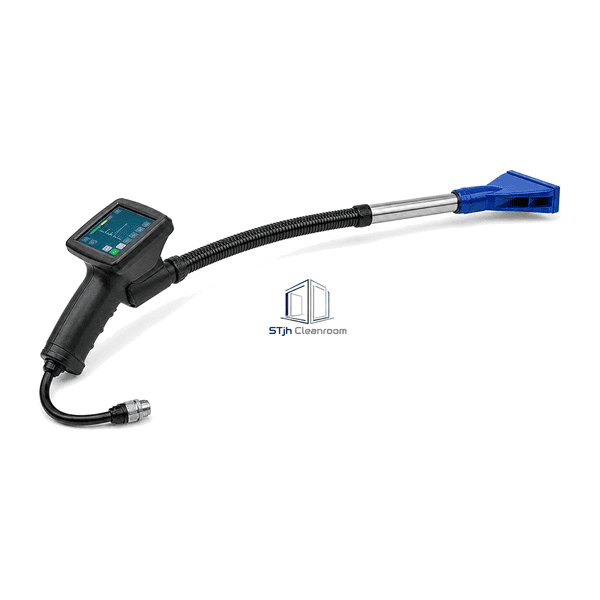 HEPA scan probe side view showing flexible sampling neck