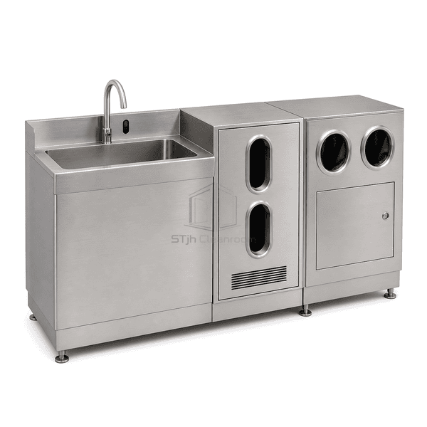Integrated Hand Wash, Dry and Sanitizing Station main product view