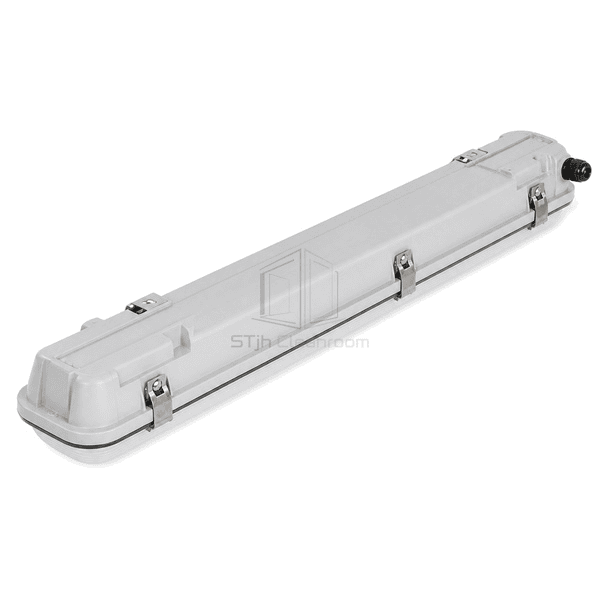 Back view of the sealed cable gland and mounting plate