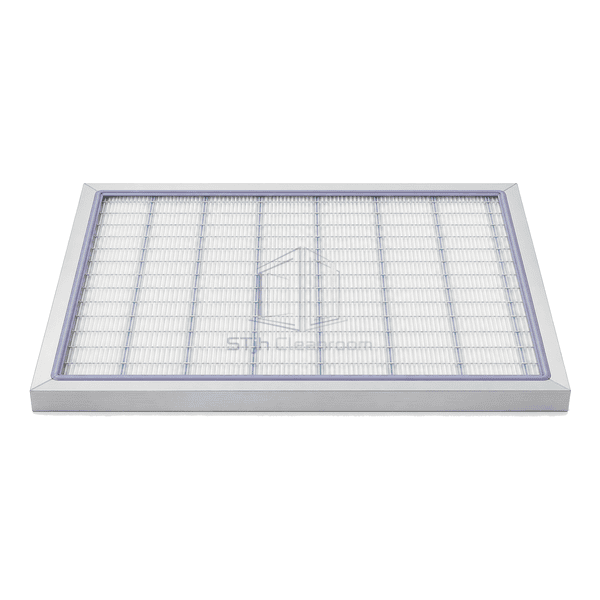 Horizontal full view of low-outgassing semiconductor HEPA filter