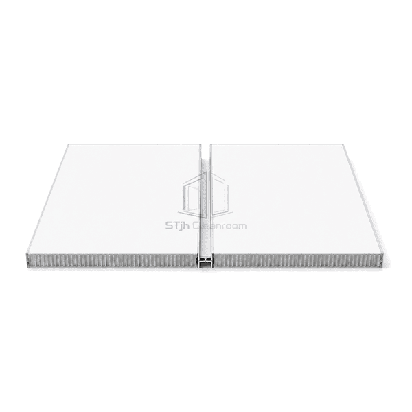 Four-side aluminum ceiling frame with cruciform tongue connection