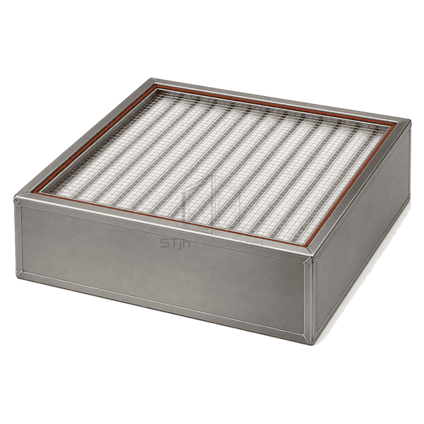 Horizontal full view of reinforced critical-air HEPA filter