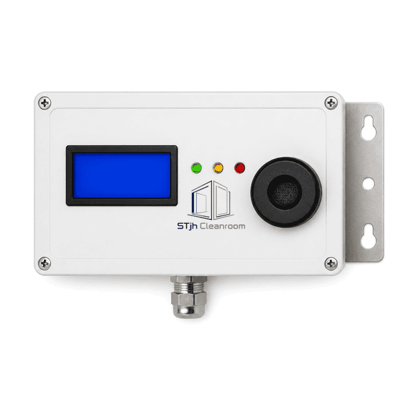 Complete horizontal arrangement of entrance display and remote oxygen sensor