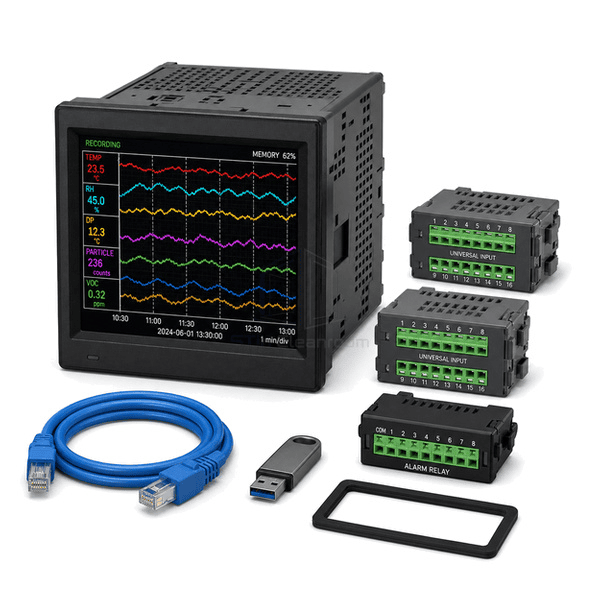 Paperless Chart Recorder main product view
