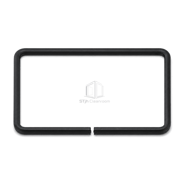 Horizontal complete view of the single pass box door gasket loop