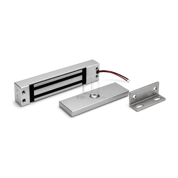 Horizontal complete view of the pass box magnetic lock replacement set