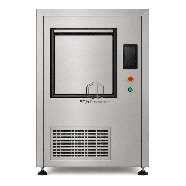 Double-door barrier autoclave front view