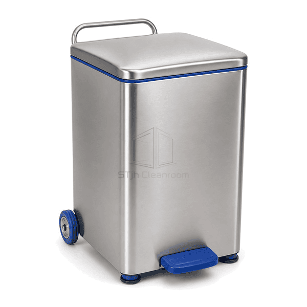 Pedal Cleanroom Waste Bin main product view
