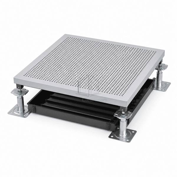 Perforated Steel Raised Access Floor main product view