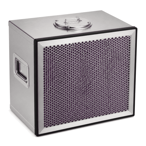 Complete horizontal permanganate filter cassette