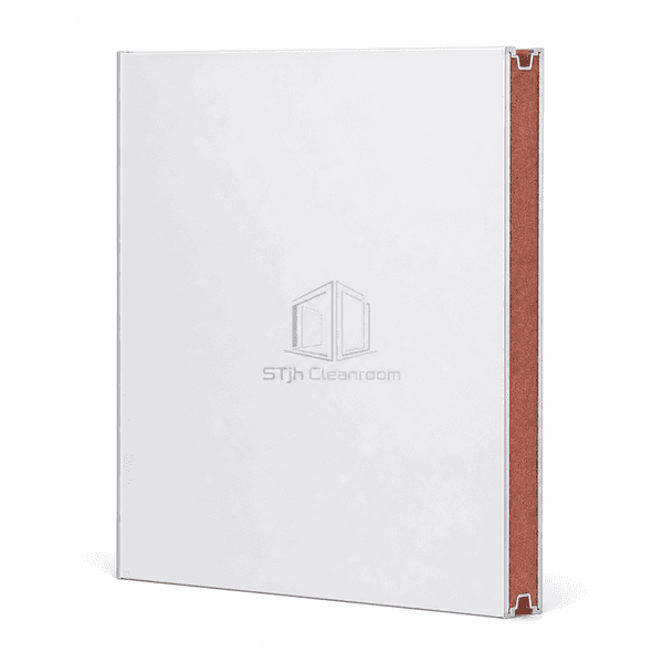 Upright phenolic foam cleanroom wall panel