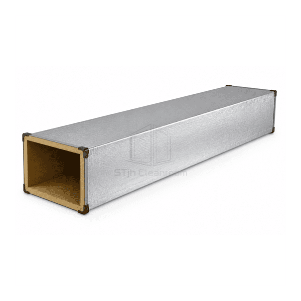 Horizontal full-length phenolic pre-insulated ventilation duct