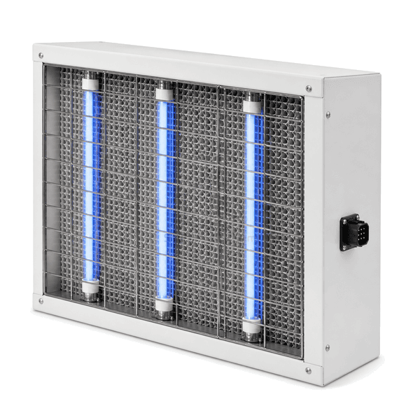 Complete horizontal photocatalytic filter cassette