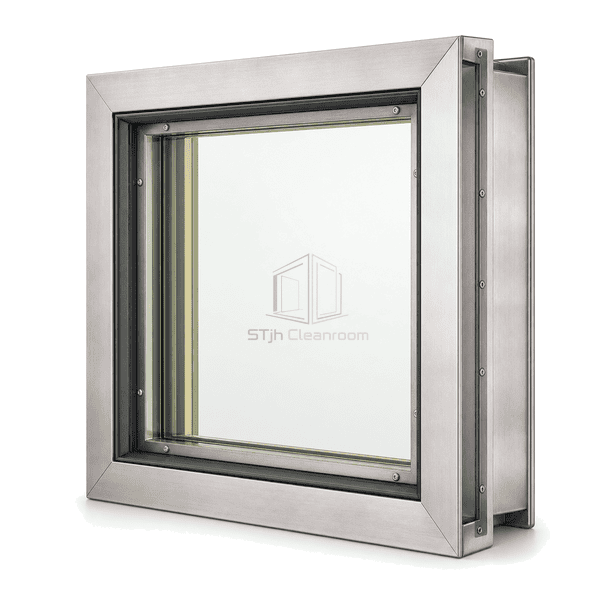 Radiation-Shielding Lead Glass Cleanroom Window main product view