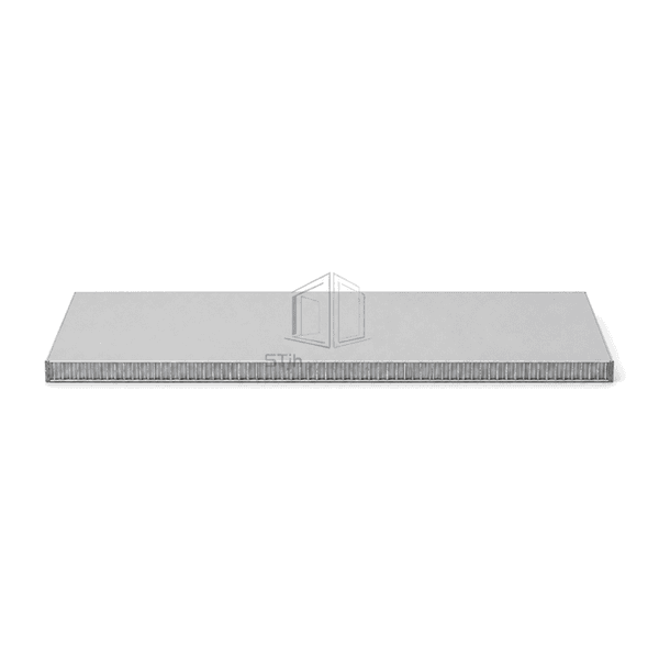 Horizontal full-length reinforced cleanroom ceiling panel