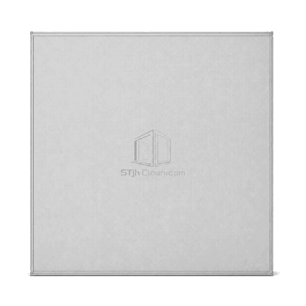 Smooth hygienic underside of a walk-on cleanroom ceiling module