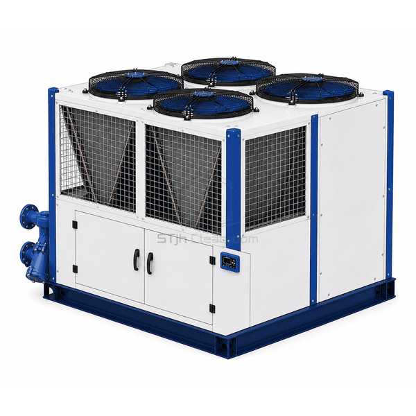 Complete multi-circuit air-cooled scroll chiller