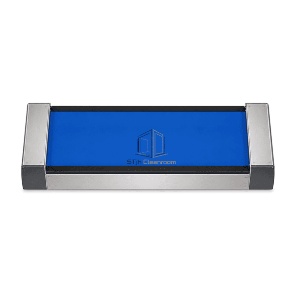 Complete shoe sole tacky roller arranged horizontally