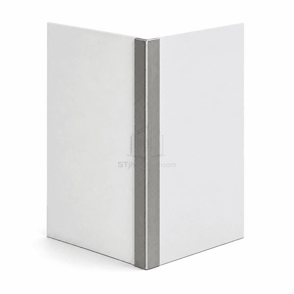 Upright full-height cleanroom corner protector