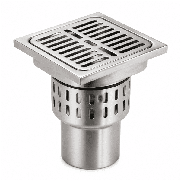 Stainless Steel Cleanroom Floor Drain main product view