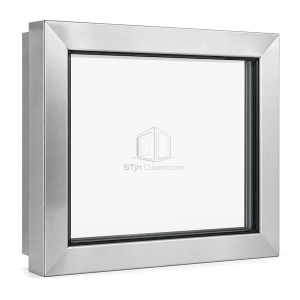 Stainless Steel Cleanroom Observation Window main product view