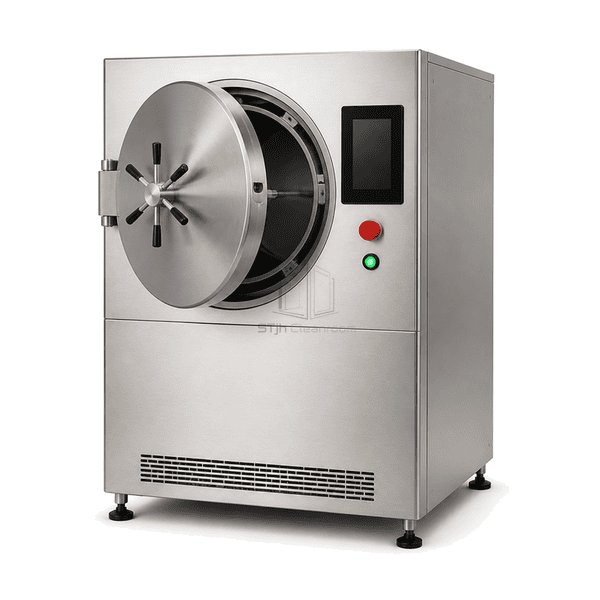 Autoclave chamber door gasket and locking detail