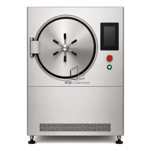 Steam sterilizer vertical front view