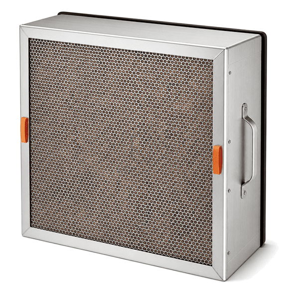 Horizontal complete H2S molecular filter cell
