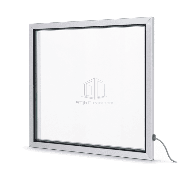 Switchable Privacy Glass Cleanroom Window main product view