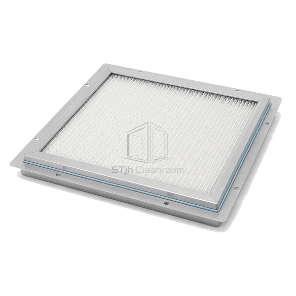 Horizontal full view of ULPA filter for fan filter unit installation
