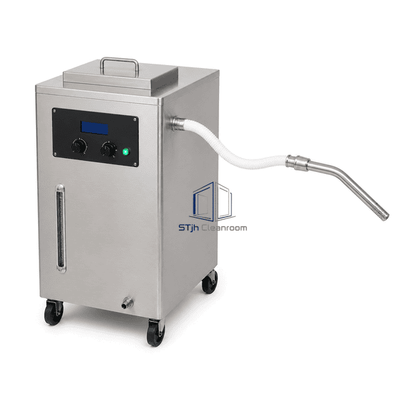 Ultrasonic DI water fogger complete system with delivery hose and outlet