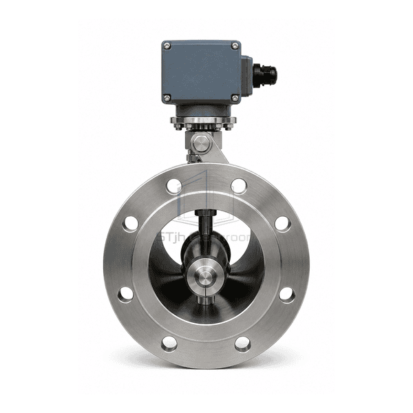 Front throat view of a Venturi air valve and centered control cone